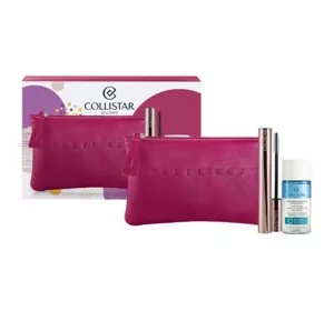 Collistar Mascara + Make-up-Entferner + Schminktasche The Bridge