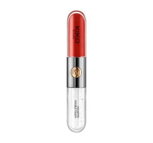   KIKO Milano Unlimited Double Touch Zweiteiliger Flüssiglippenstift 107 Cherry Red 2x3ml