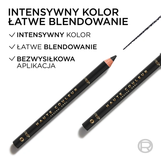 L'Oréal Paris Haute Couleur Kohl Cremiger Augenstift 110 Black Silk / Noir Silk 1,2 g