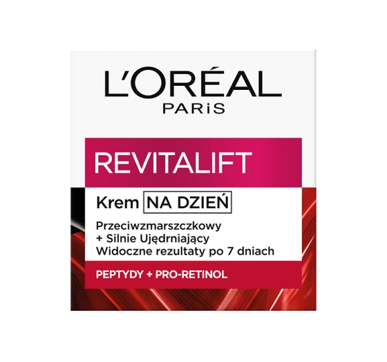 Kliknij na zdjęcie, aby je powiększyć LOREAL REVITALIFT ANTIFALTEN TAGESCREME 50 ML