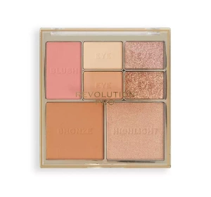 Revolution Pro Iconic Augen- und Gesichts-Makeup-Palette Light Medium 12g
