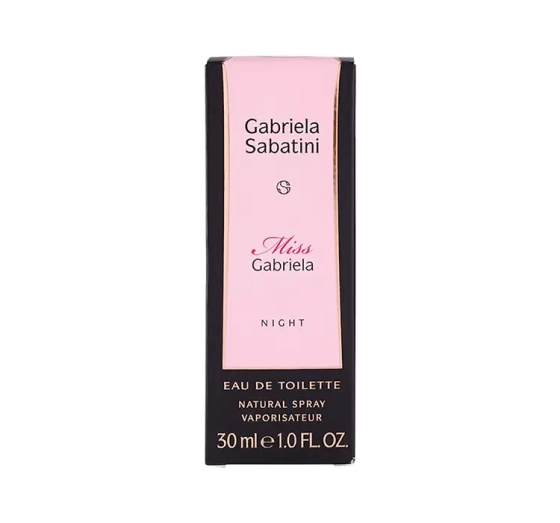 Kliknij na zdjęcie, aby je powiększyć Gabriela Sabatini Miss Gabriela Night Eau de Toilette Spray 30 ml