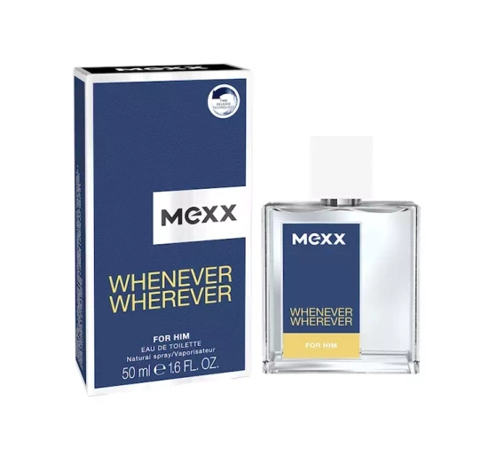 Kliknij na zdjęcie, aby je powiększyć Mexx Whenever Wherever for Him Eau de Toilette Spray 50 ml