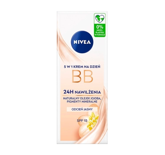 NIVEA 24H Feuchtigkeit ​​BB Tagescreme 5in1 Hell 50ml