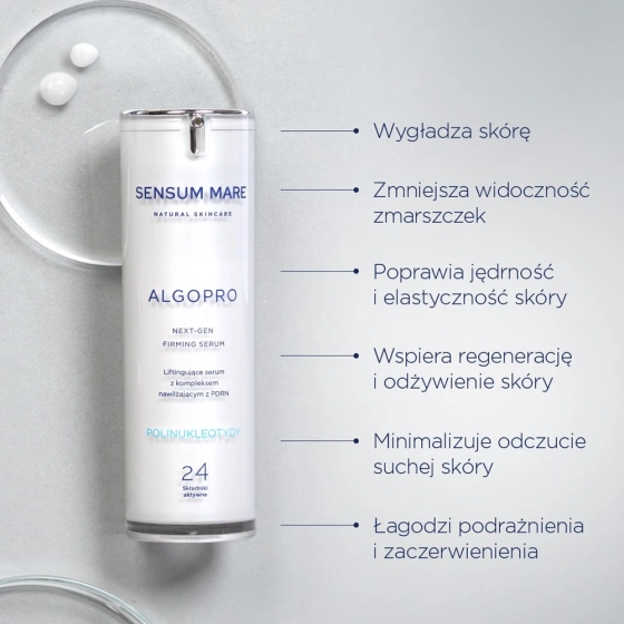 Sensum Mare Algopro Lifting-Serum mit Feuchtigkeitskomplex und PDRN 30 ml