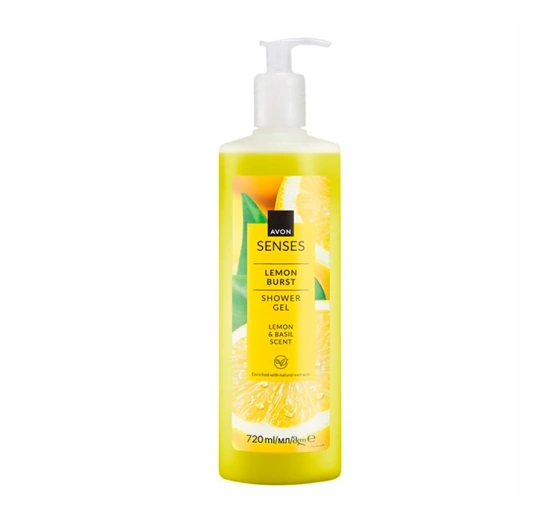 Avon Senses Duschgel Lemon Burst 720 ml