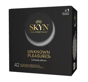 Skyn Unknown Pleasures – latexfreie Kondome, 42 Stück