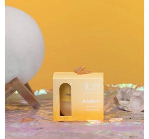 FLUFF IN YOUR SOUL BELEBENDE KÖRPERBUTTER MIT BERNSTEIN 150ML