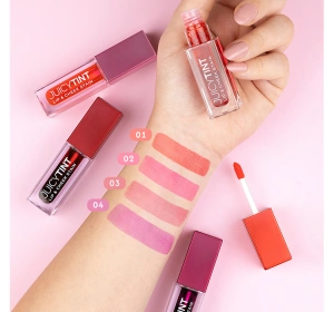 GOLDEN ROSE JUICY TINT LIP & CHEEK STAIN LIPPENSTIFT UND WANGENROUGE 2IN1 02 PINK CRUSH 5,2ML