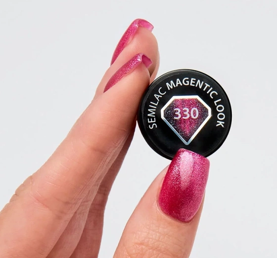 SEMILAC HYBRIDLACK MAGNETIC GLOW CAT EYE 330 MAGNETIC LOOK 7ML