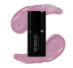 SEMILAC SHIMMER DUST HYBRIDLACK UV 319 SHIMMER DUST PINK 7ML