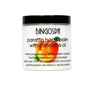 BINGOSPA Paraffin-Handbalsam mit Cannabisöl 250 g