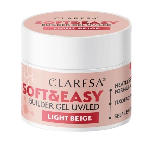 Claresa Soft & Easy Aufbaugel Light Beige 90 g