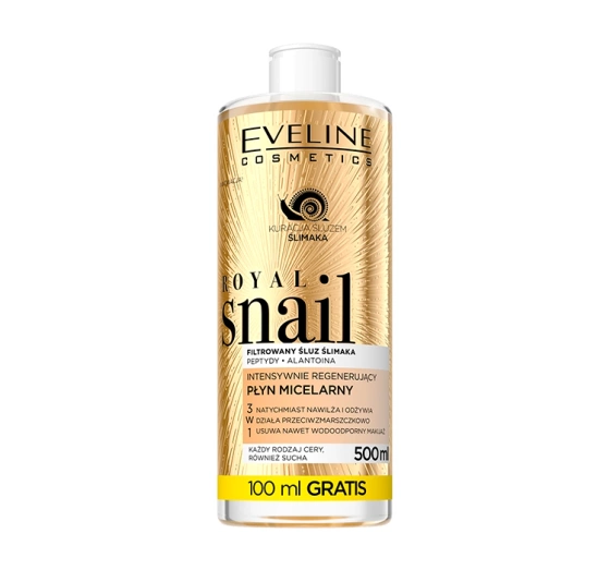 EVELINE ROYAL SNAIL INTENSIV REGENERIERENDES MIZELLENWASSER 500 ML