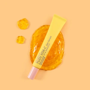 LalaRecipe Yuzu Vita C Eye Serum – aufhellendes Augenserum mit Vitamin C und 5 % Niacinamid, 35 ml