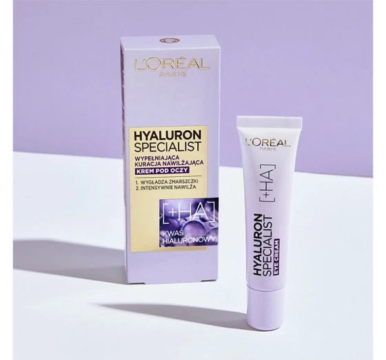 LOREAL HYALURON SPECIALIST ANTI-FALTEN-AUGENCREME 15ML 