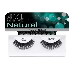ARDELL KÜNSTLICHE WIMPERN SCHWARZ NATURAL 101 DEMI BLACK