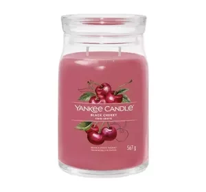 YANKEE CANDLE SIGNATURE DUFTKERZE BLACK CHERRY 567G