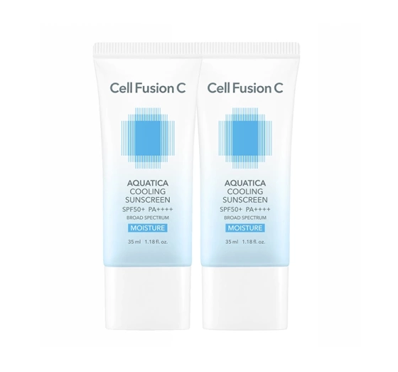 Kliknij na zdjęcie, aby je powiększyć Cell Fusion C Aquatica SPF50+ PA++++ Sonnenschutzcreme 2x35ml