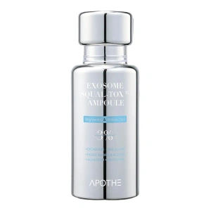 Apothe Exosome Squal-Tox 3 % Ampulle – feuchtigkeitsspendendes Gesichtsserum mit Exosomen, 30 ml