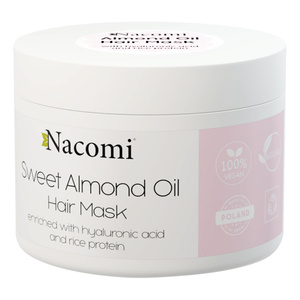 Nacomi Haarmaske mit Mandelöl und Reisproteinen 200 ml