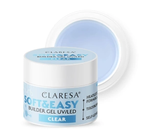 Claresa Soft & Easy Aufbaugel Clear 90 g