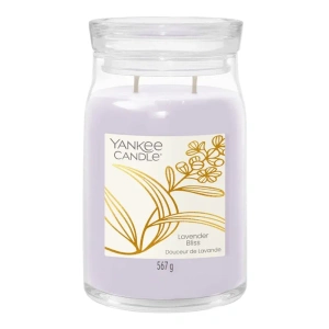 Yankee Candle große Duftkerze „Lavender Bliss“, 567 g