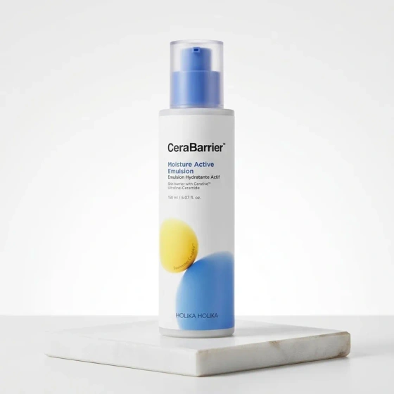 Kliknij na zdjęcie, aby je powiększyć Holika Holika CeraBarrier Feuchtigkeits-Emulsion mit Ceramiden 150 ml