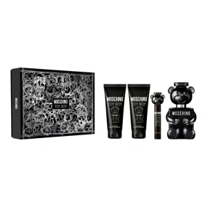 Moschino Toy Boy Eau de Parfum Spray 100 ml + 10 ml + Aftershave-Balsam 100 ml + Duschgel 100 ml 