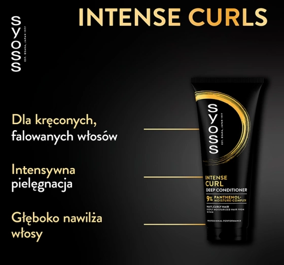 Syoss Intense Curls Spülung für lockiges und gewelltes Haar 250ml