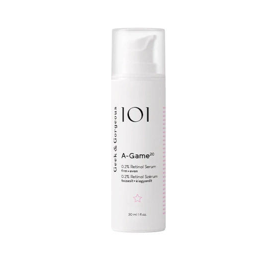 Geek&Gorgeous A-Game20 Gesichtsserum mit 0,2 % Retinal 0,2% 30ml