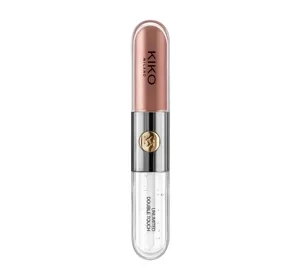 KIKO Milano Unlimited Double Touch Zweiteiliger Flüssiglippenstift 103 Natural Rose 2x 3ml