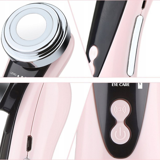 Retoo Ultraschall-Gesichtsreinigungsgerät – 4-in-1-Gerät für Gesichtsreinigung, Massage und nadelfreie Mesotherapie 