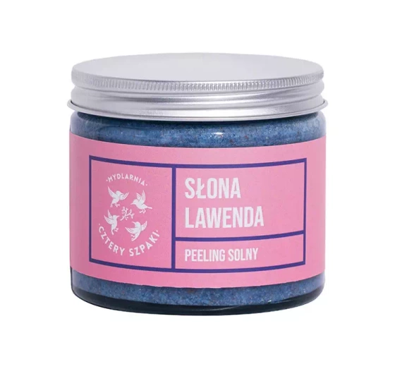 Kliknij na zdjęcie, aby je powiększyć SEIFENLADEN VIER STARE PEELING SALZLAVENDEL 200 ML