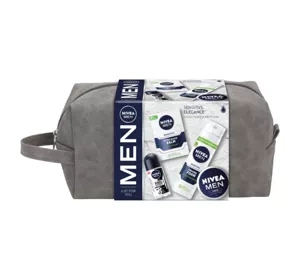 NIVEA MEN SENSITIVE ELEGANCE KOSMETIKSET FÜR MÄNNER MIT KOSMETIKTASCHE