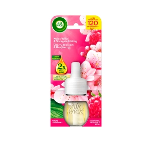Air Wick Elektrischer Lufterfrischer Nachfüllpackung Kirschblüte & Saftige Himbeere 19 ml