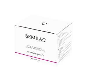 Semilac Remover Wraps – Folien zum Entfernen von Hybridlack, 50 Stück