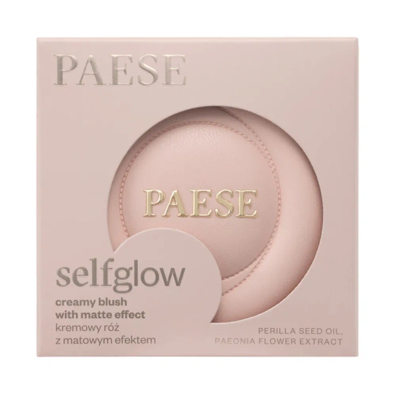 Paese SelfGlow Cremiges Rouge mit mattem Effekt 01 Peony Kiss 8 g