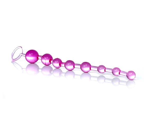 BOSS SERIES JELLY ANAL BEADS ANALKUGELN PINK 