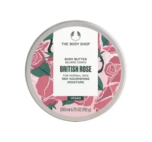 THE BODY SHOP INSTANT GLOW BODY BUTTER BRITISH ROSE KÖRPERBUTTER 200ML