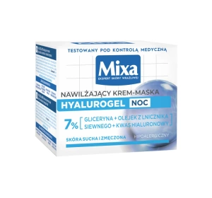 Mixa Hyalurogel Feuchtigkeitsspendende Nachtcreme-Maske 50 ml
