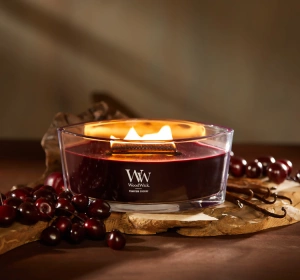 Woodwick Elipse Jar Candle Duftkerze Phantom Cherry 453,6 g