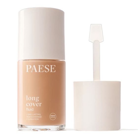 Paese Long Cover Fluid – cremige, deckende Gesichtsgrundierung, neue Formel, 1.5 Beige, 30 ml