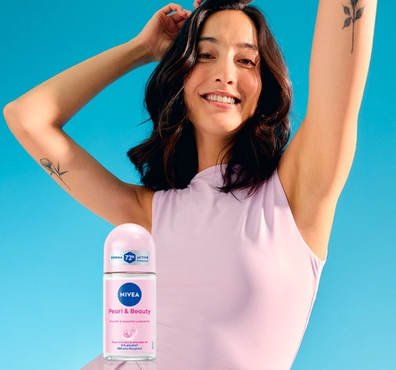NIVEA PEARL & BEAUTY ANTI TRANSPIRANT ROLL ON 50ML