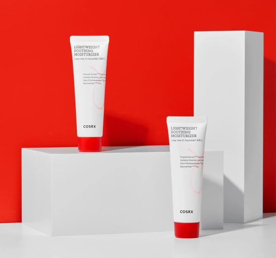 Cosrx AC Collection Lightweight Soothing Moisturizer Leichte Feuchtigkeitscreme 80 ml