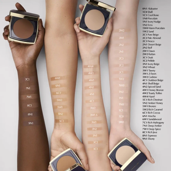 Estée Lauder Double Wear Stay-in-Place Matte Powder Foundation Puder-Foundation 1W2 Sand 11 g