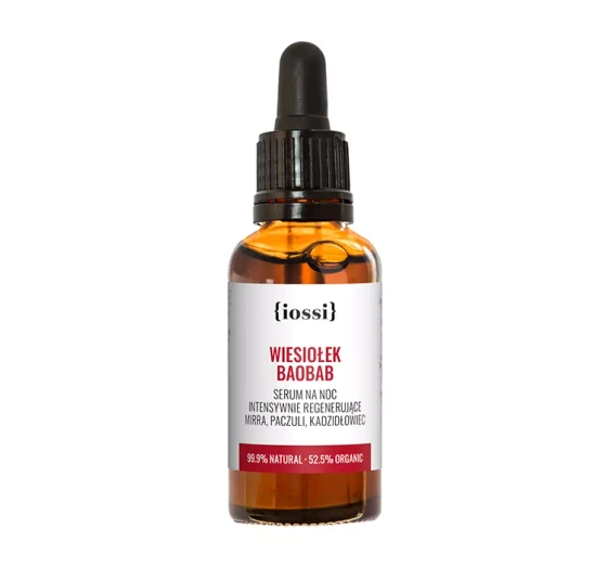 IOSSI INTENSIV REGENERIERENDES NACHTSERUM NACHTKERZE BAOBAB 30ML