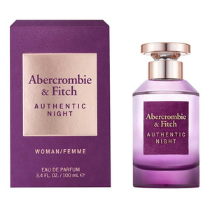 Abercrombie & Fitch Authentic Night Woman Eau de Parfum Spray 100 ml