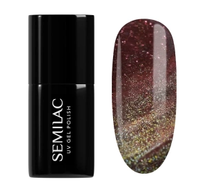 Semilac Galaxy Flash Hybrid-Nagellack 824 Digital Red 7 ml