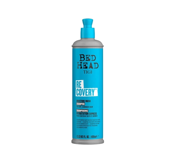 TIGI Bed Head ReCovery Professionelles feuchtigkeitsspendendes Shampoo für trockenes und geschädigtes Haar 400 ml